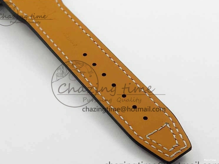 MIROTIME 0414 Pilot Chrono IW377726 ZF 1:1 Best Edition Green Dial on Brown Leather Strap A Trendsetting 7125